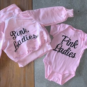 Halloween Pink Ladies Sister Costume